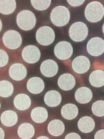 Glitter Paper Dots Style Non-Adhesive (5 Sheets) Red