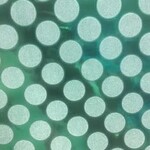 Glitter Paper Dots Style Non-Adhesive (5 Sheets) Green