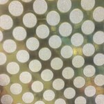 Glitter Paper Dots Style Non-Adhesive (5 Sheets) Dark Gold