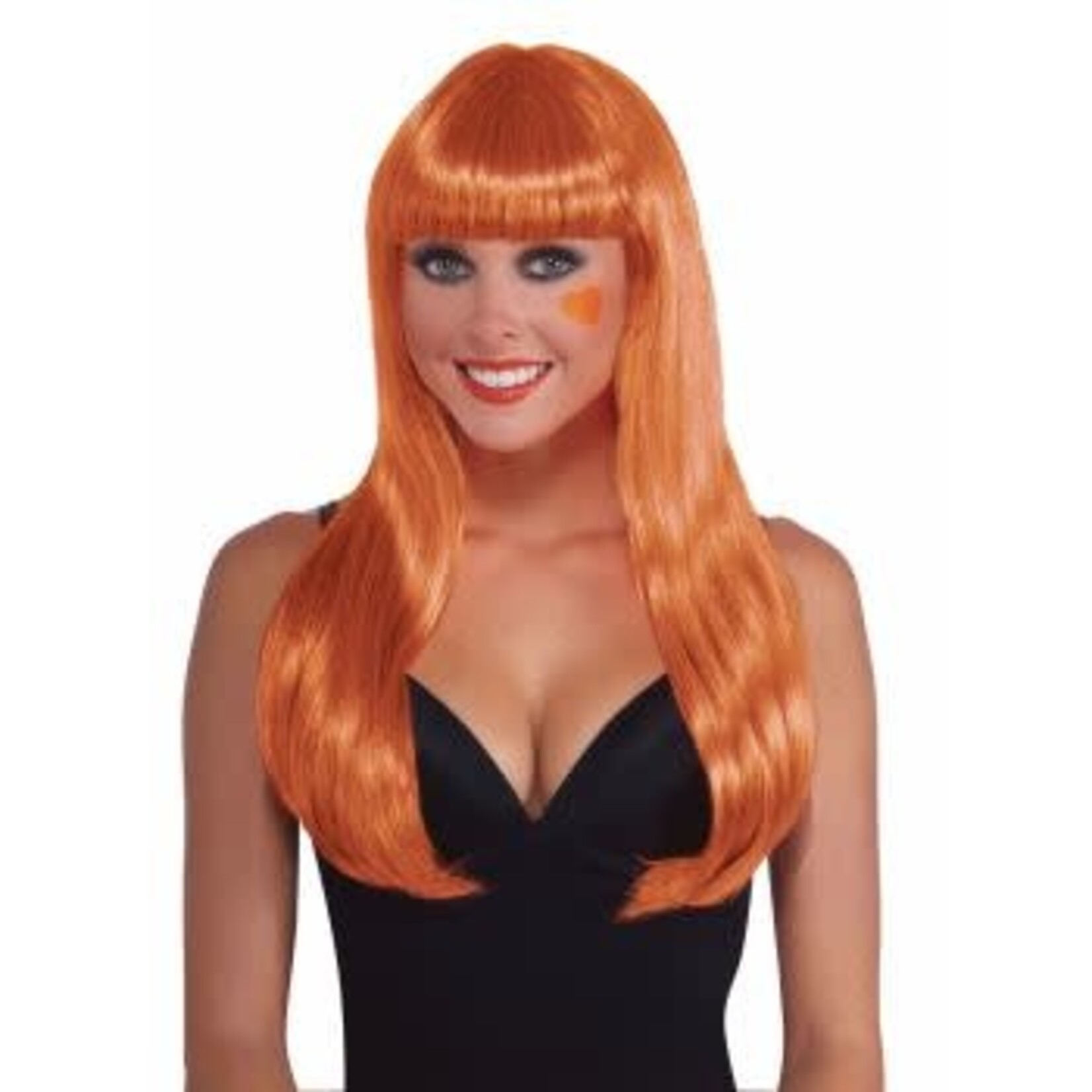 Long Wig Orange
