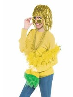 Tinsel Wig Yellow