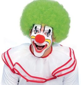 Deluxe Clown Wig  Neon Green