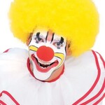 Deluxe Clown Wig  Yellow