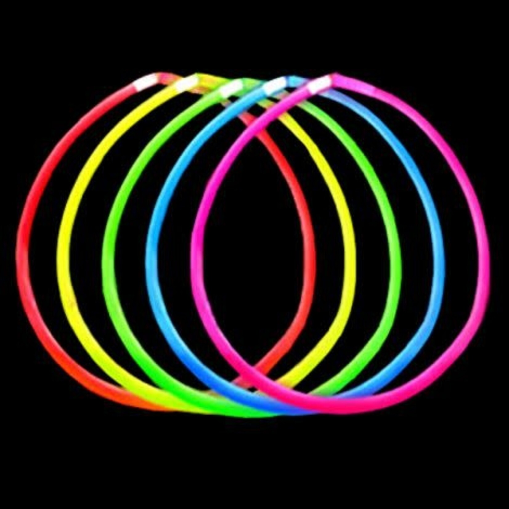 22" Glow Necklaces, Asst Colors