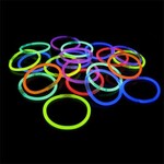 Glow Bracelets Assorted Colours 8 Inches - 3 Bracelets