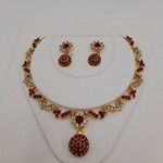 Necklace & Earring Set Ruby
