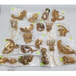 Necklace & Earring Set Gold Asst