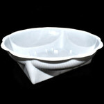 Basic Plastic Oasis Holder Round White