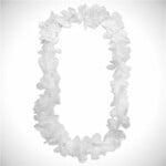 Luau Small Flower Leis White