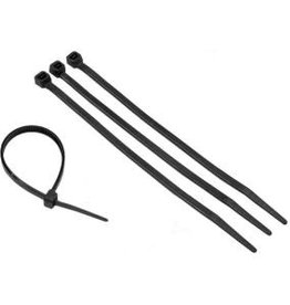 Cable Ties Pack (100pcs) Black 19" x 50 lbs