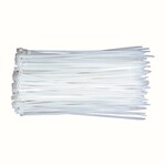 Cable Ties Pack (100pcs) White 14" x 50 lbs