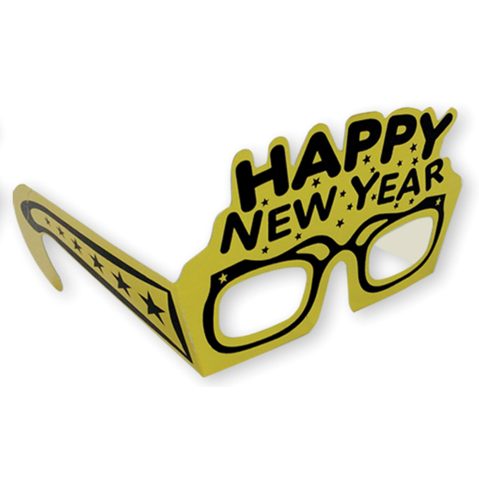 Gold Happy New Year Glasses