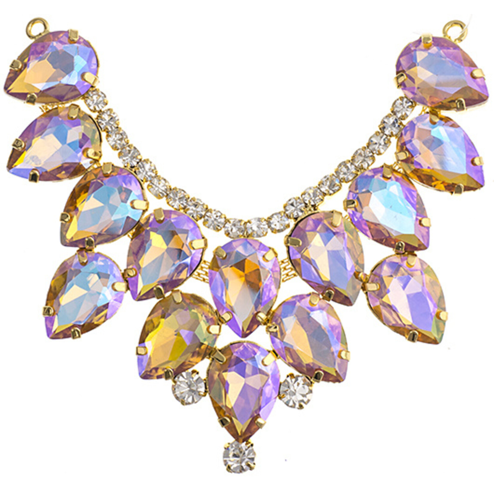 Crystal Motifs Embellishments 9cm Drop