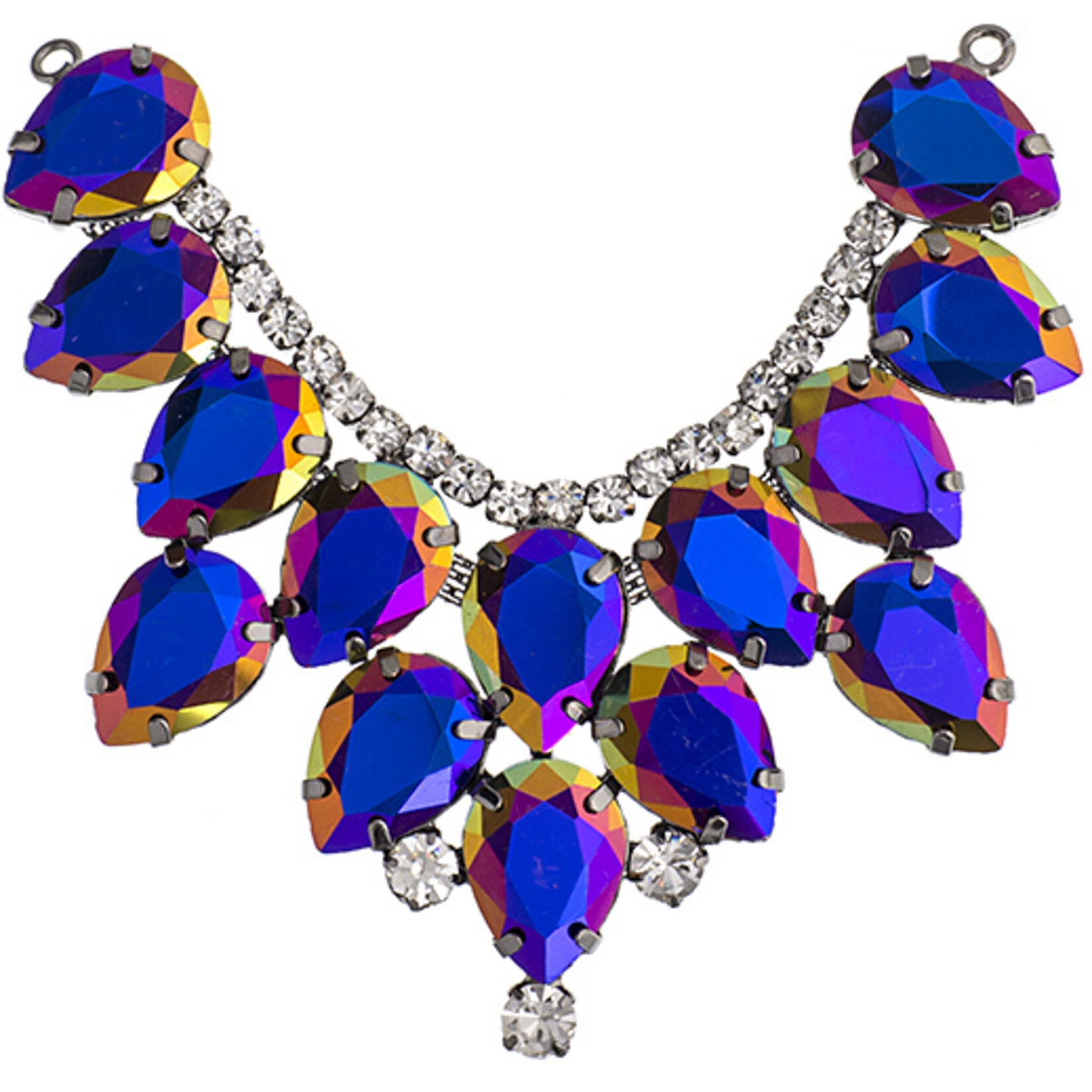 Crystal Motifs Embellishments 9cm Drop