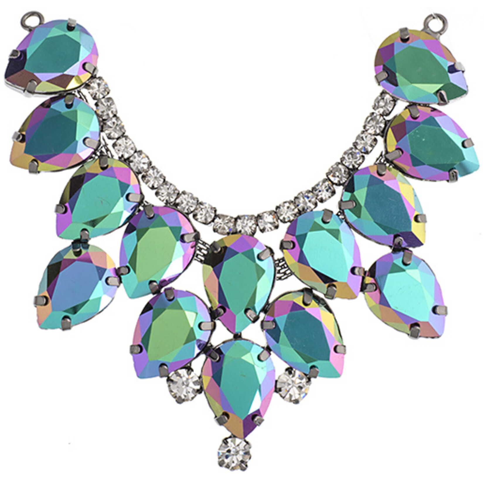 Crystal Motifs Embellishments 9cm Drop