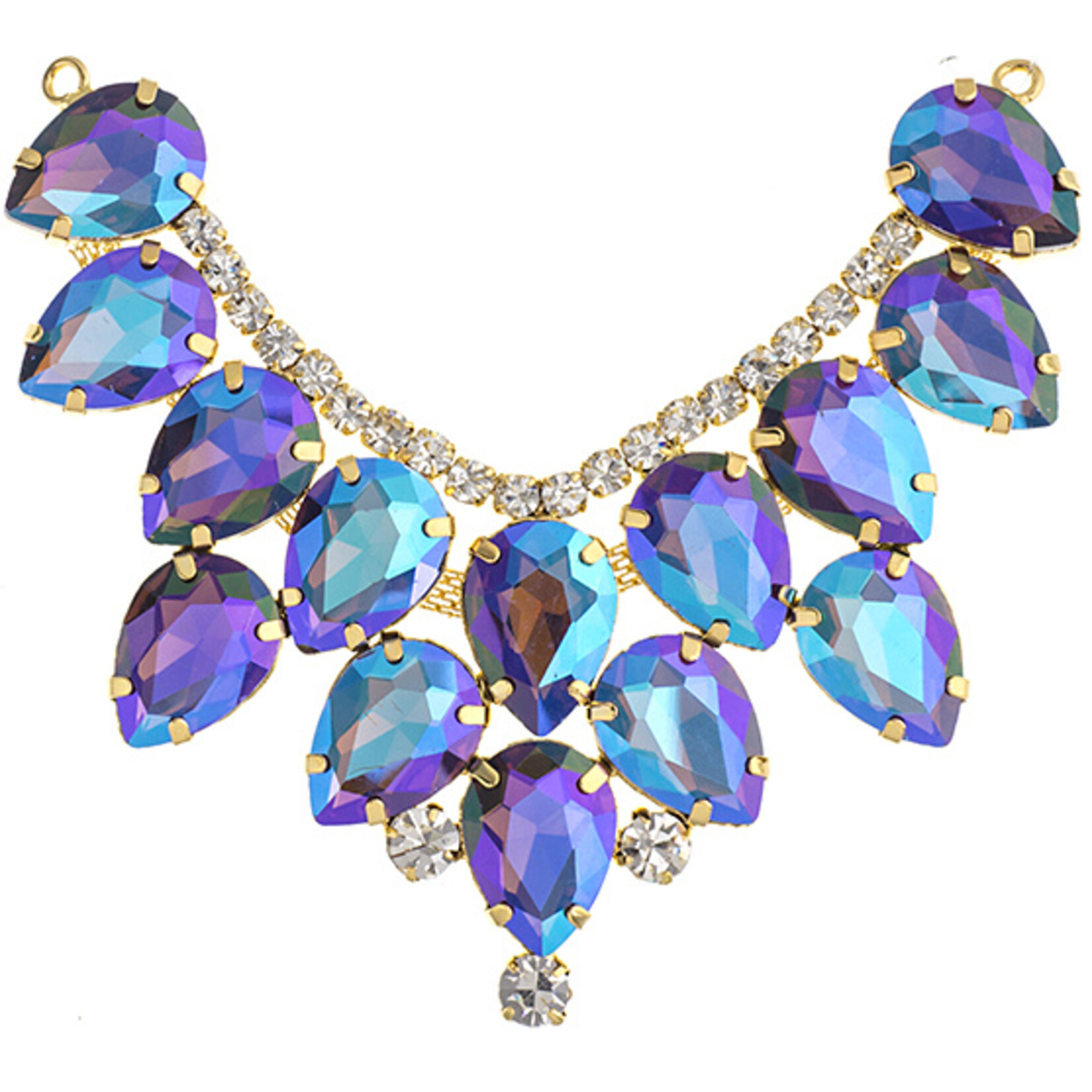 Crystal Motifs Embellishments 9cm Drop