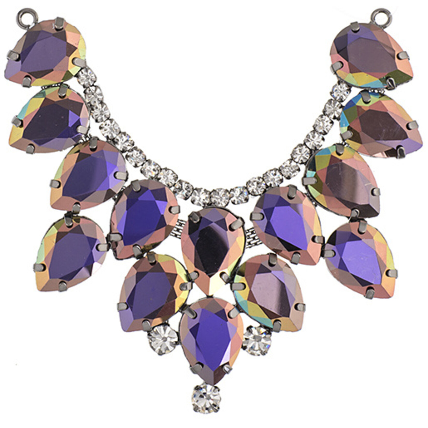 Crystal Motifs Embellishments 9cm Drop