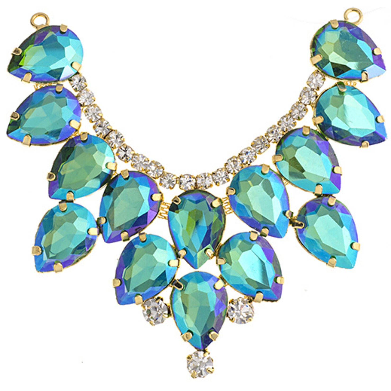 Crystal Motifs Embellishments 9cm Drop