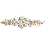 Crystal Motifs Embellishments 18cm Floral