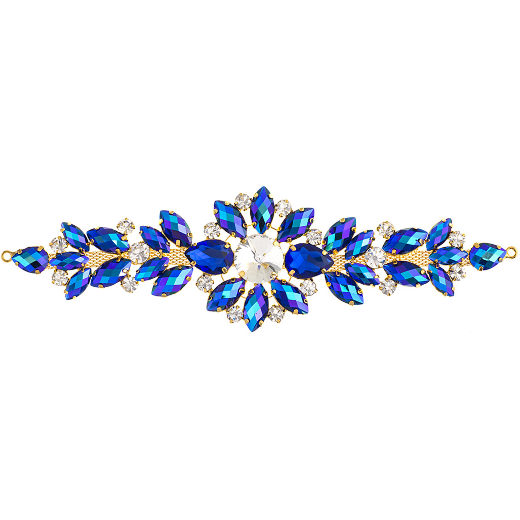 Crystal Motifs Embellishments 18cm Floral