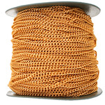 Chain Link Aluminum Gold 3mm (roll) 100 meters