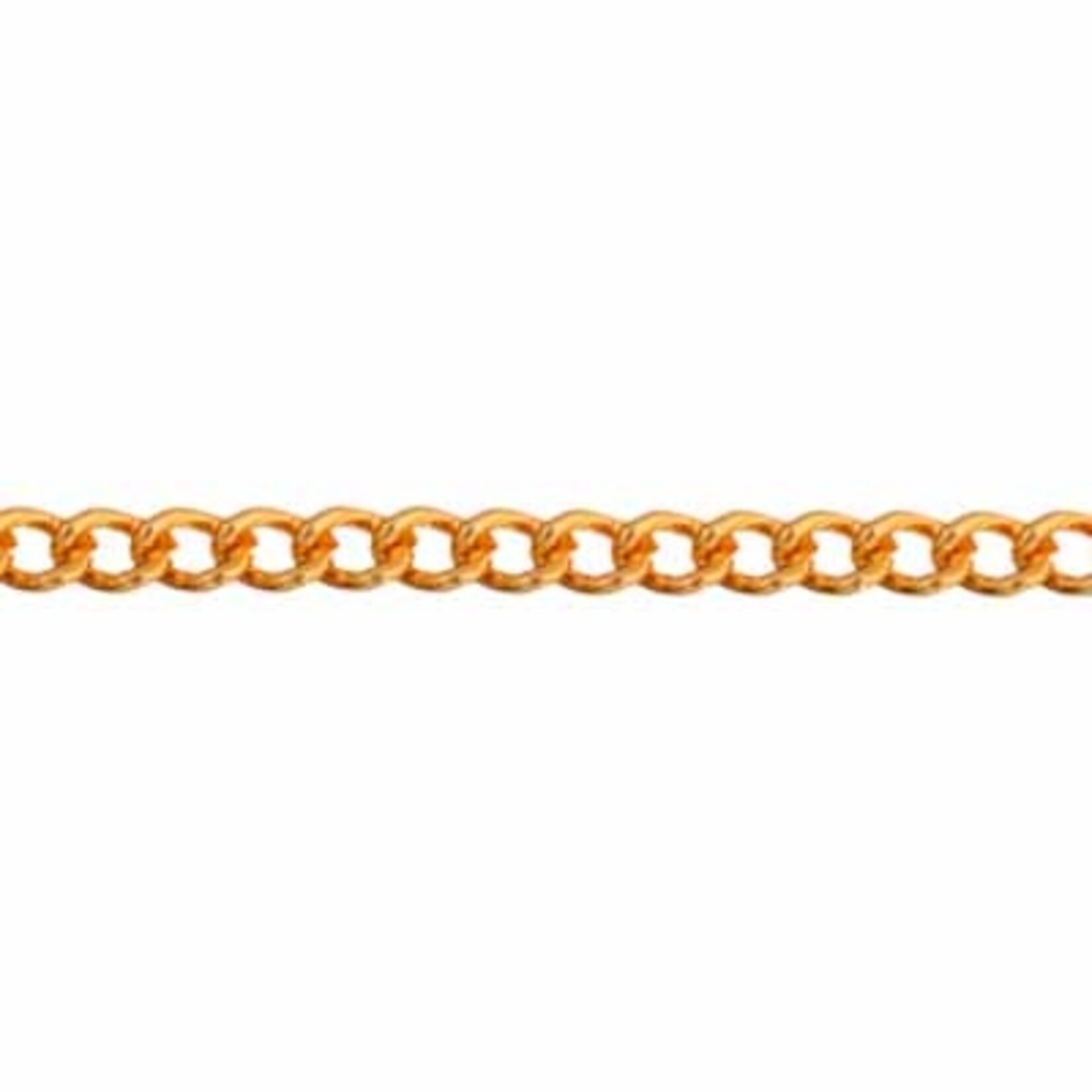 Chain Link Aluminum Gold 3mm (yard)