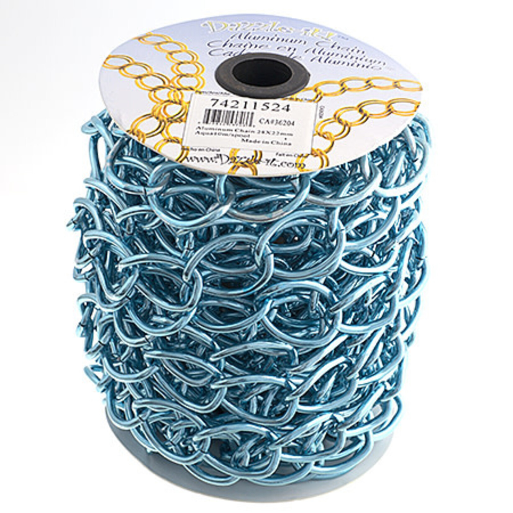 Aluminum Chain 28x22mm 10m/Spool