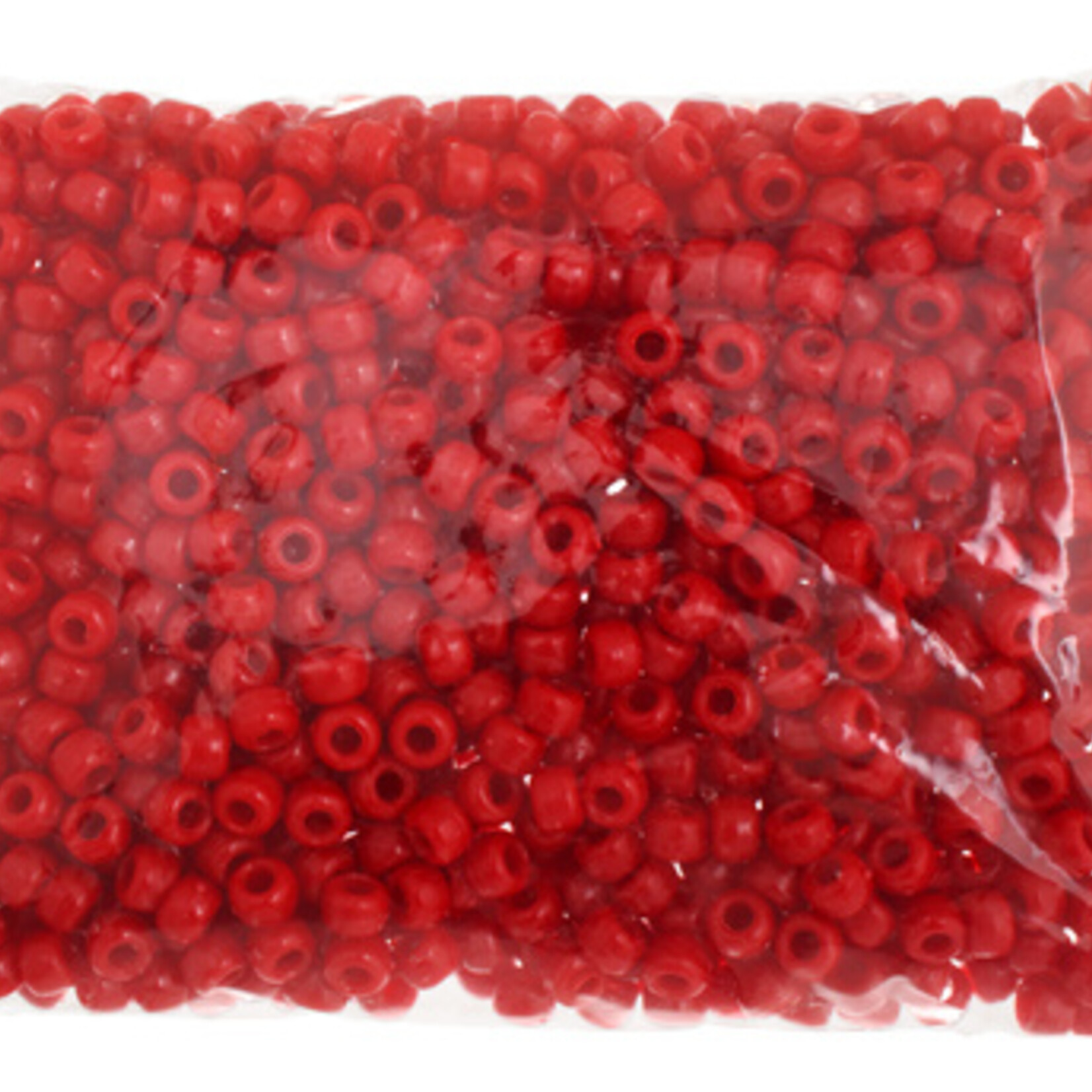 Crowbeads 9mm (1000pcs)  Red Opaque