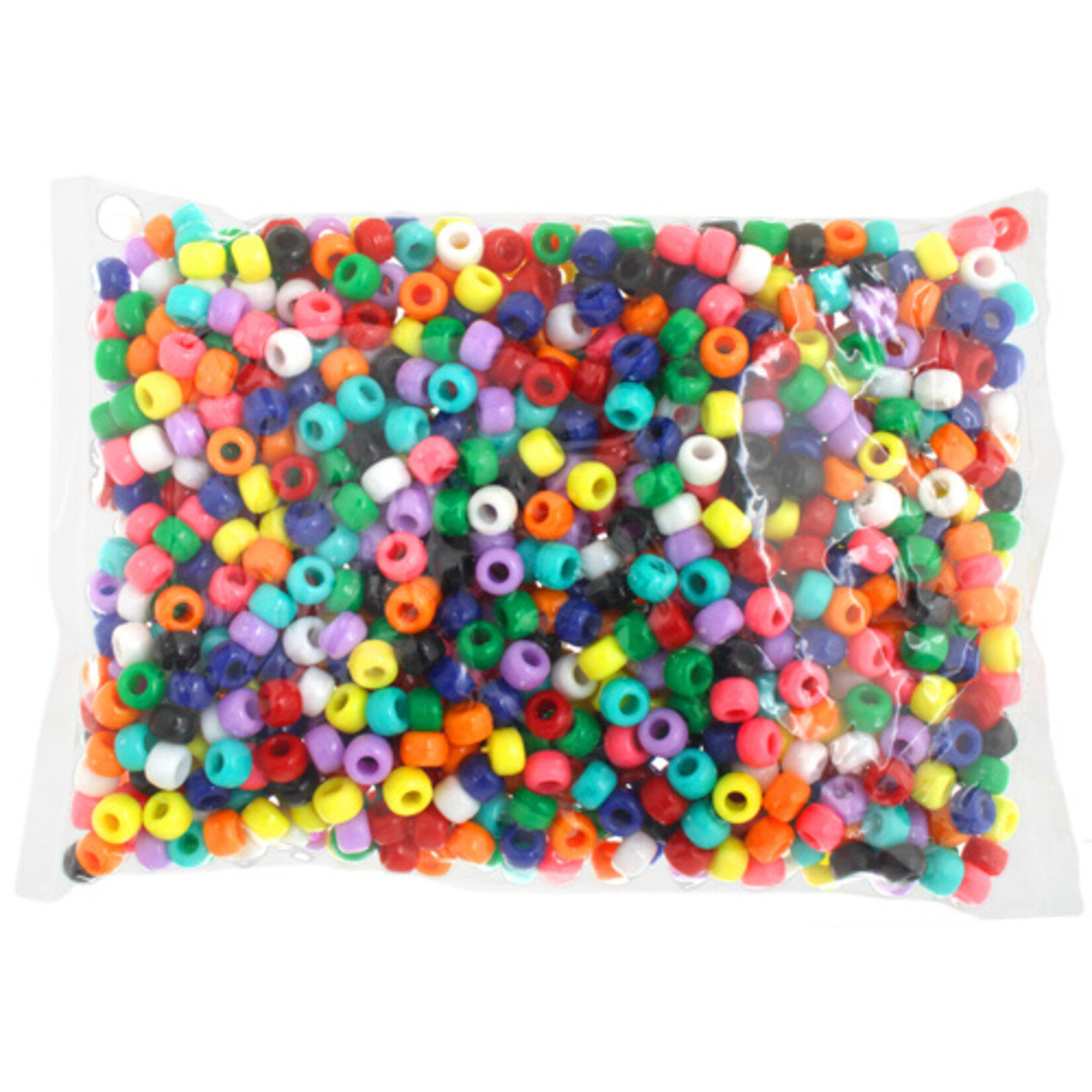 Crowbeads 9mm (1000pcs)  Multi-Color Opaque