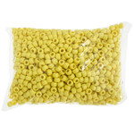 Crowbeads 9mm (1000pcs)  Yellow Opaque