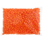 Crowbeads 9mm (1000pcs)  Orange Opaque