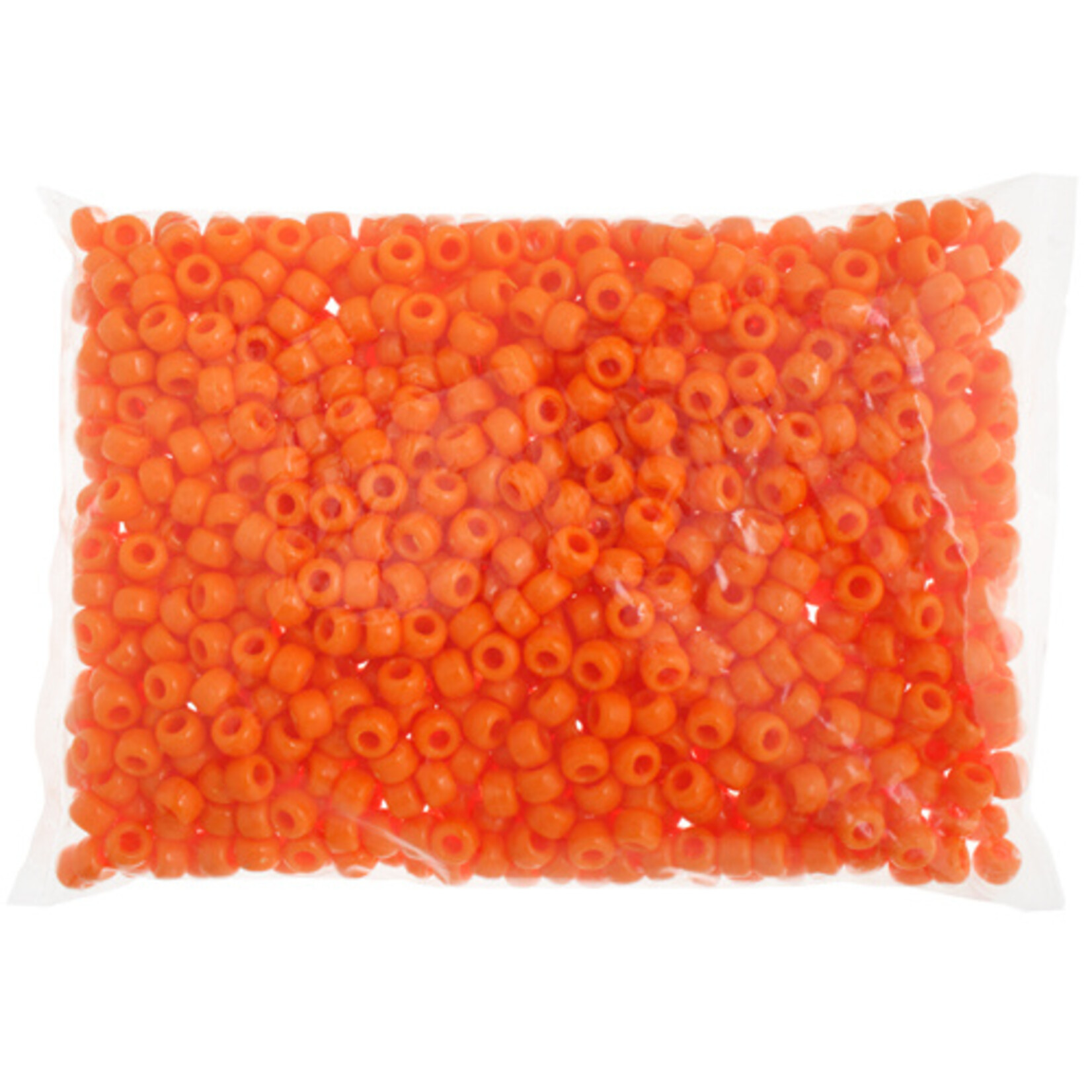 Crowbeads 9mm (1000pcs)  Orange Opaque