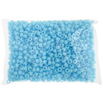 Crowbeads 9mm (1000pcs)  Light Blue Opaque
