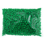 Crowbeads 9mm (1000pcs)  Green Opaque