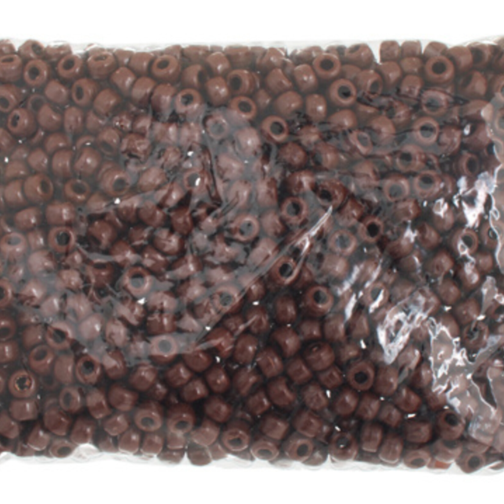 Crowbeads 9mm (1000pcs)  Brown Opaque