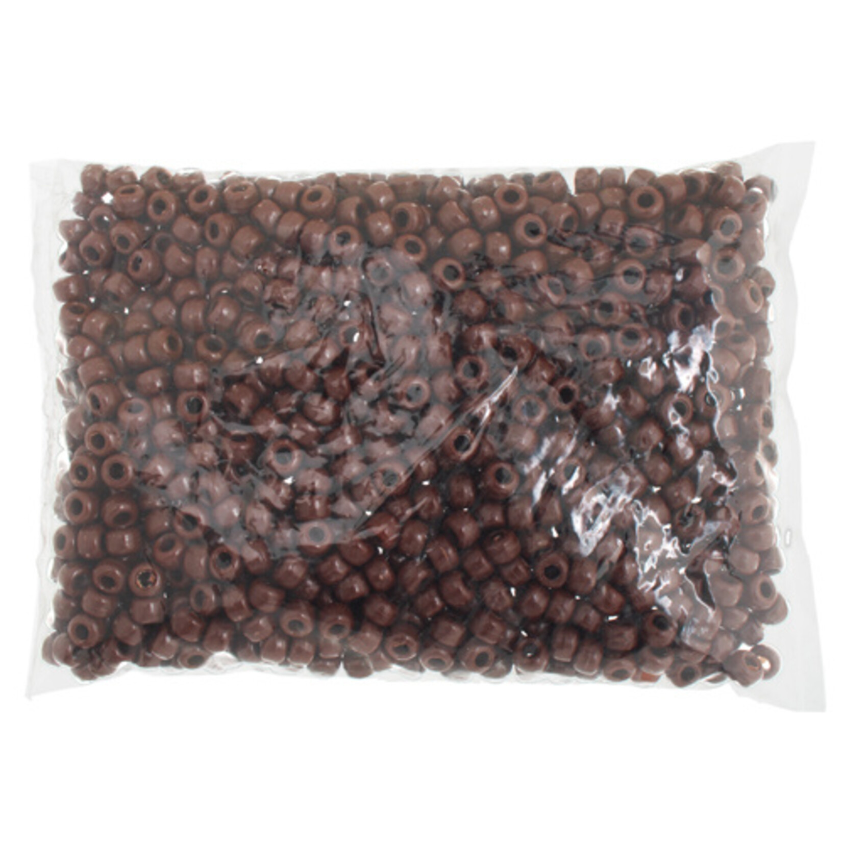 Crowbeads 9mm (1000pcs)  Brown Opaque
