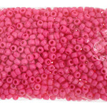 Crowbeads 9mm (1000pcs)  Hot Pink Opaque