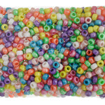 Crowbeads 9mm (1000pcs)  Multi-Color Pearl