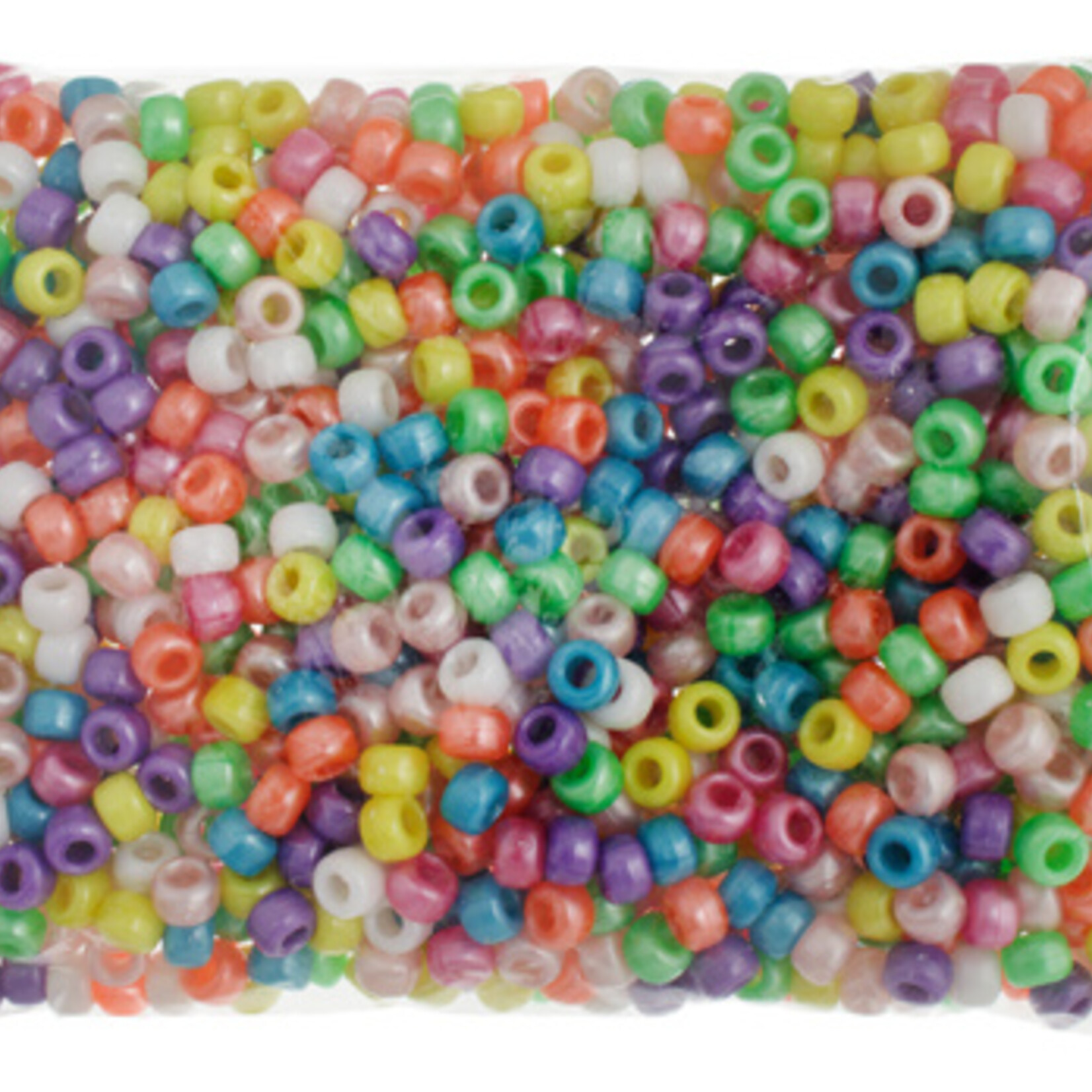 Crowbeads 9mm (1000pcs)  Multi-Color Pearl