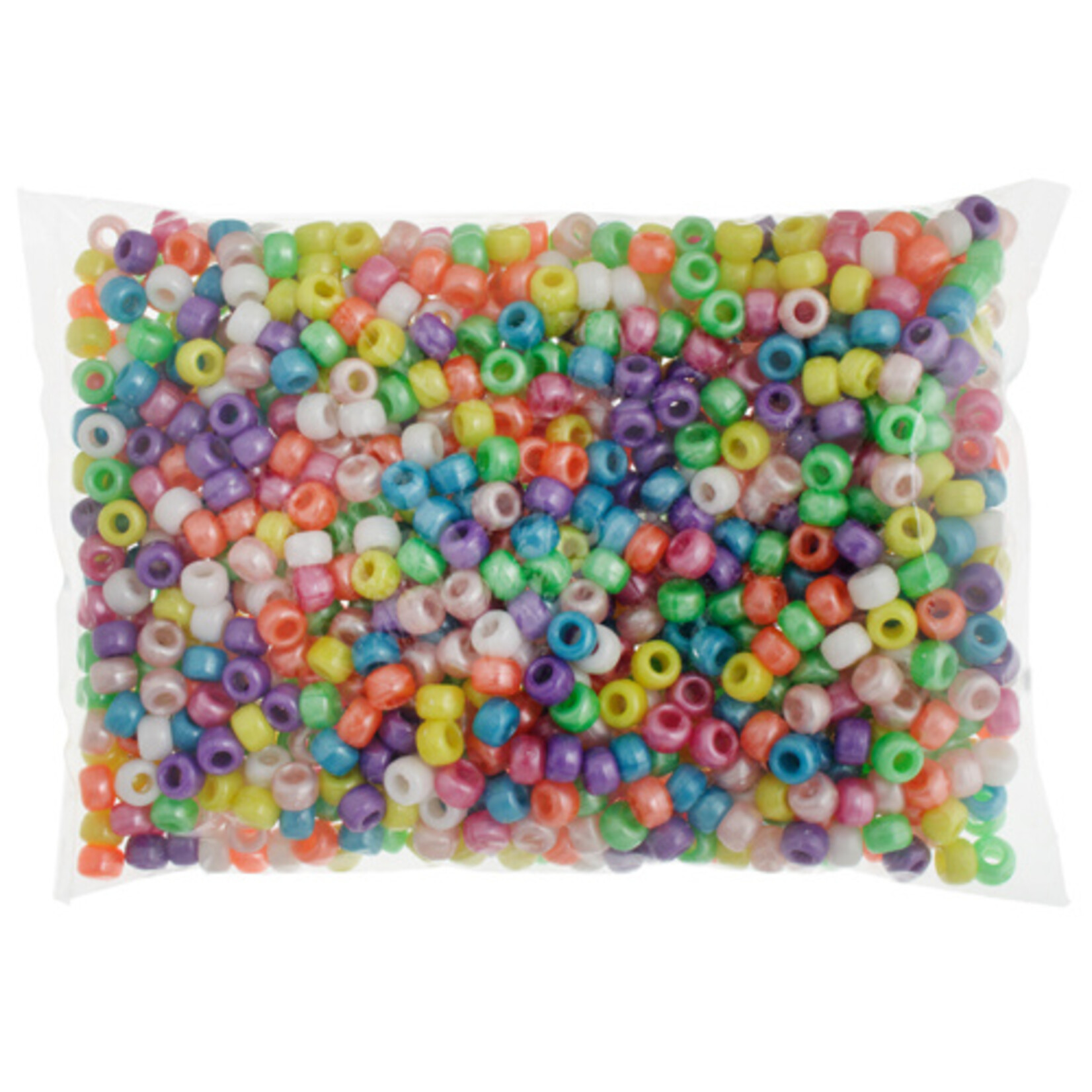 Crowbeads 9mm (1000pcs)  Multi-Color Pearl