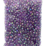 Crowbeads 9mm (1000pcs)  Light Amethyst Opaque AB