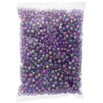 Crowbeads 9mm (1000pcs)  Light Amethyst Opaque AB