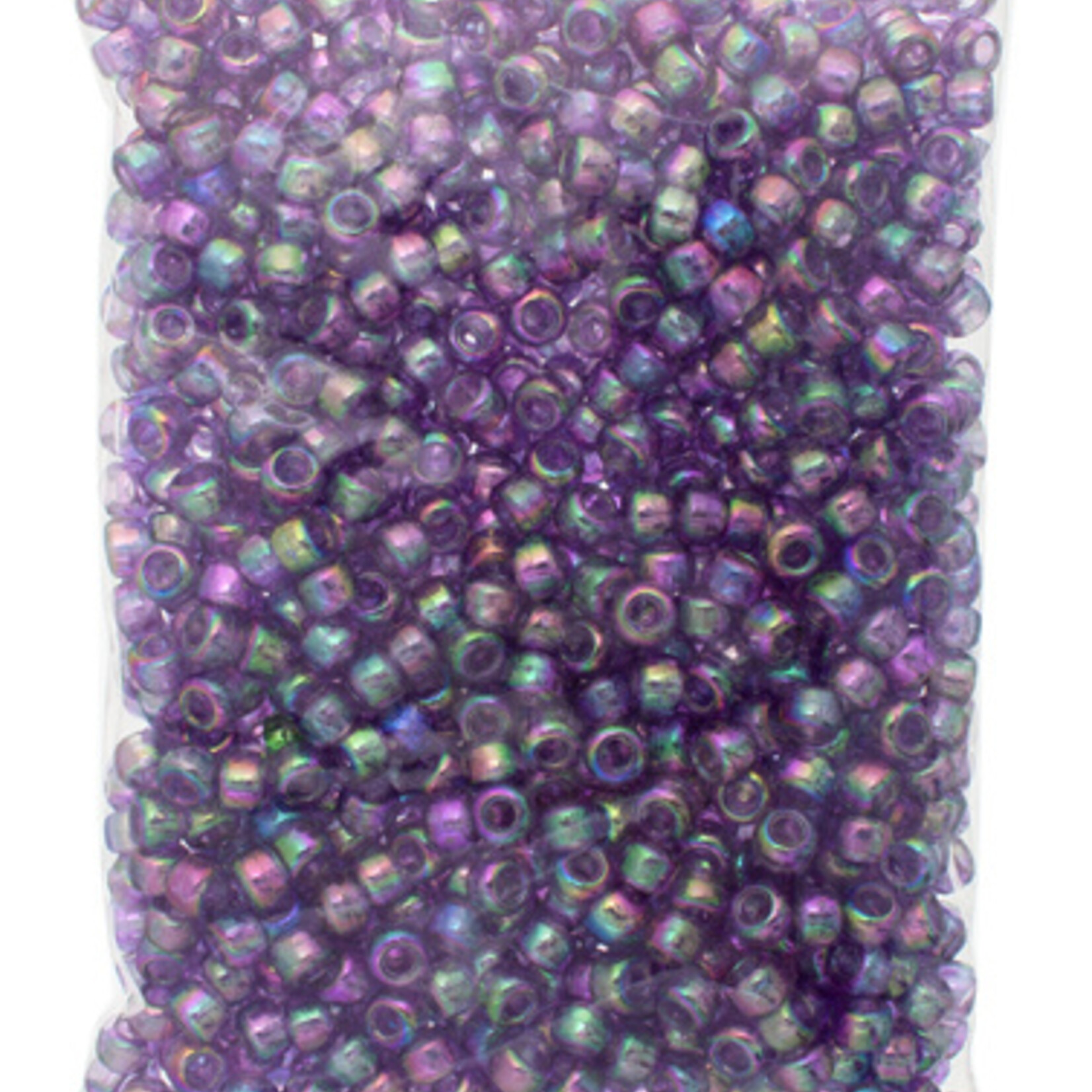 Crowbeads 9mm (1000pcs)  Light Amethyst Opaque AB