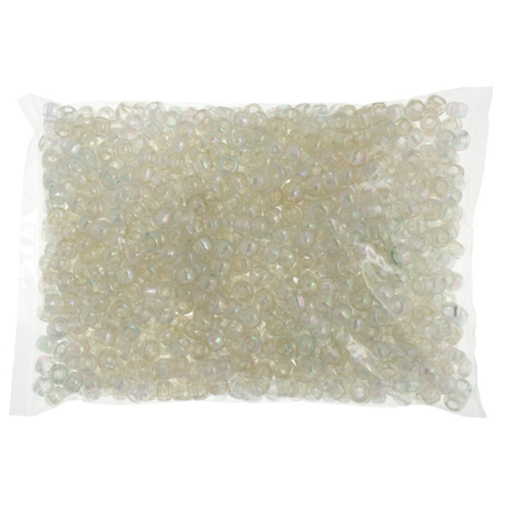Crowbeads 9mm (1000pcs)  Crystal Transparent AB