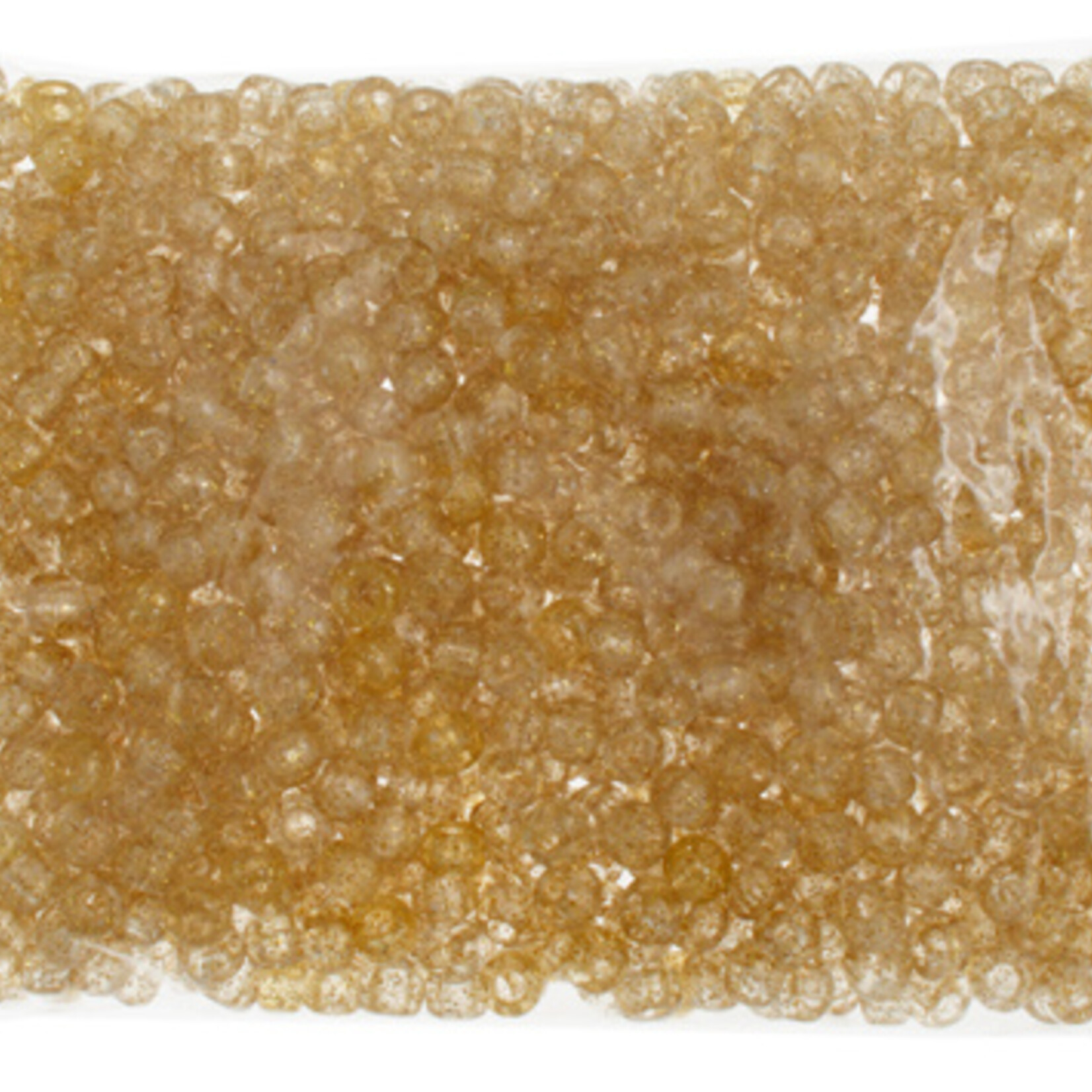 Crowbeads 9mm (1000pcs)  Gold Sparkle
