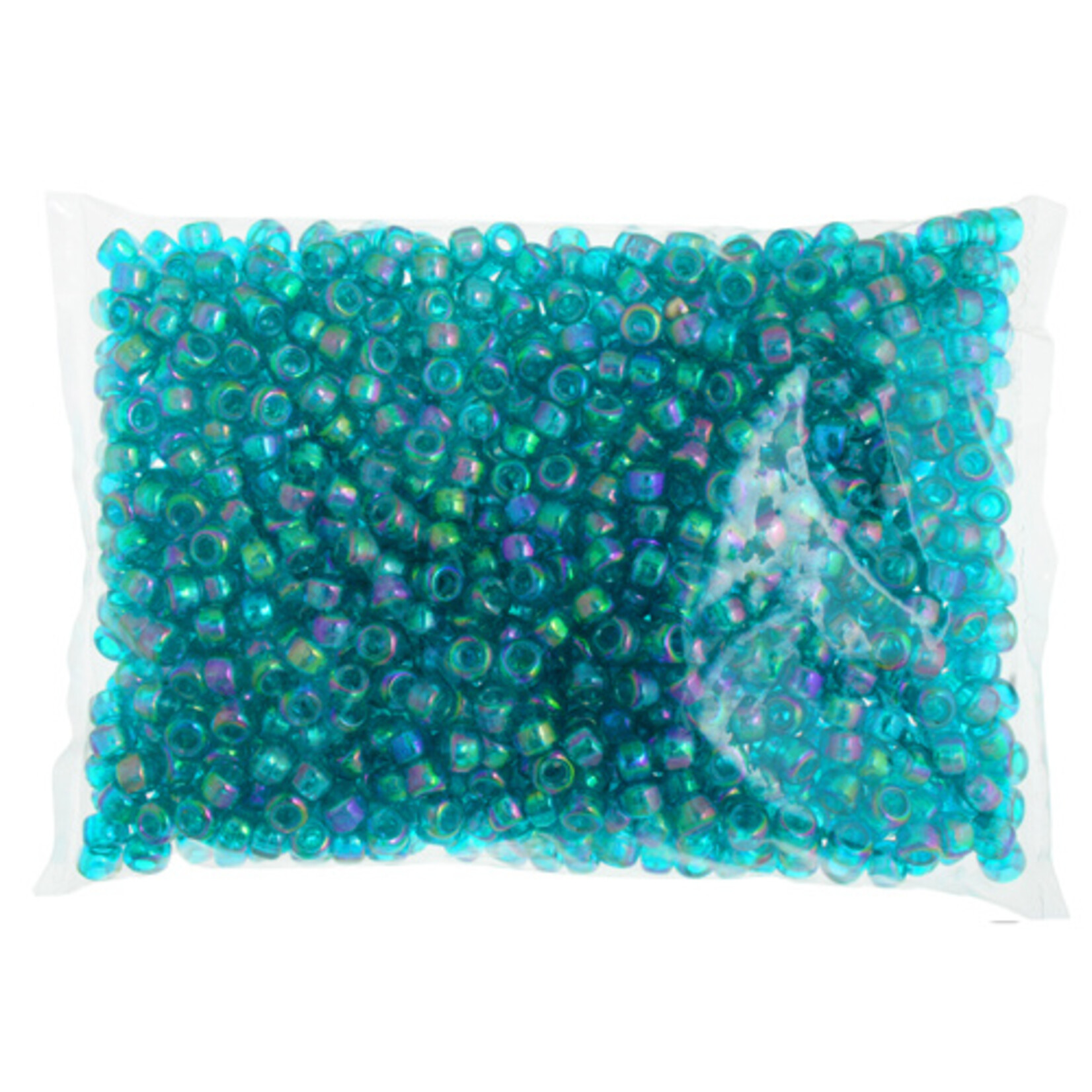 Crowbeads 9mm (1000pcs)  Turquoise Opaque AB