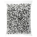 Crowbeads 9mm (1000pcs)  Silver Metallic