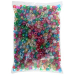 Crowbeads 9mm (1000pcs)  Multi-Color Sparkle