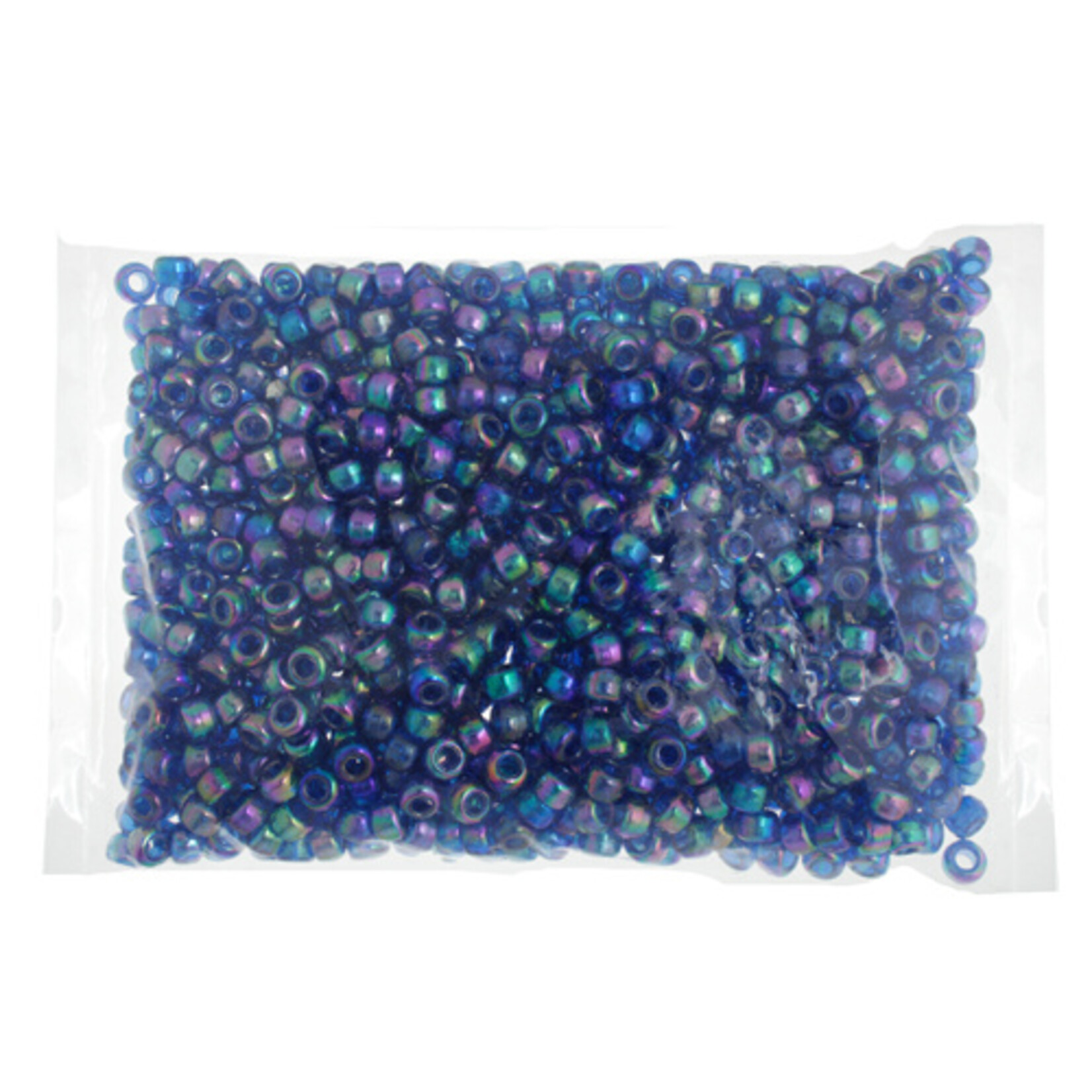 Crowbeads 9mm (1000pcs)  Dark Sapphire Opaque AB