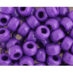 Crowbeads 9mm (60pcs) Purple Opaque